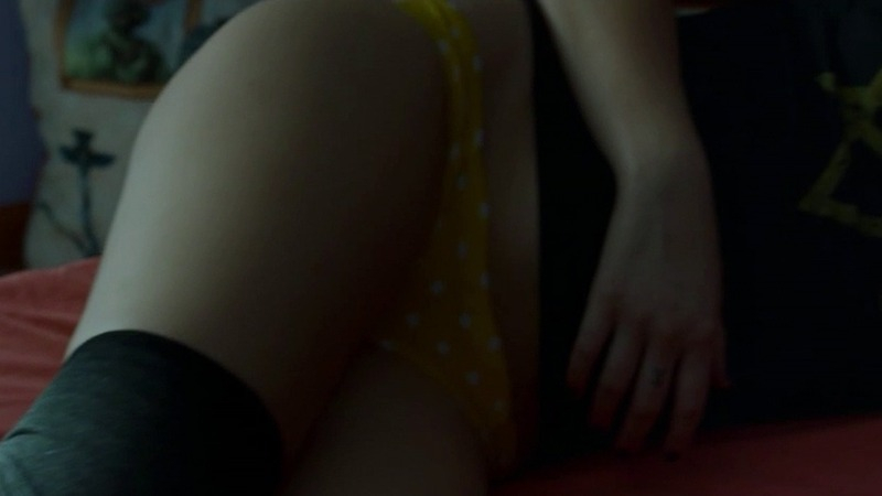 Sexiest Scenes of Anna Peterson from The Guest. Sexy, Underwear, SFW, knee high socks. 755255