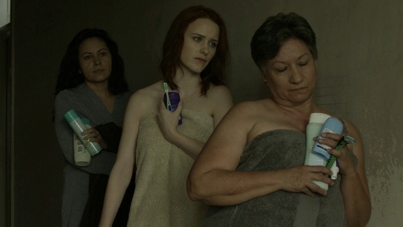 Sexiest Scenes of Rachel Posner from House of Cards. Sexy, hallway, towel wrapped. 758819