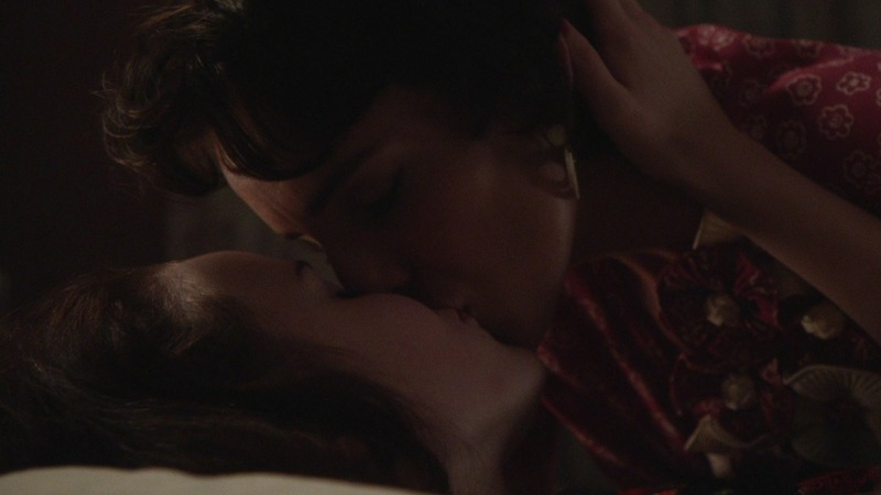 Sexiest Rachel Brosnahan Scene in Manhattan. Sexy, Lesbian, brunette, lesbian kissing. 761125