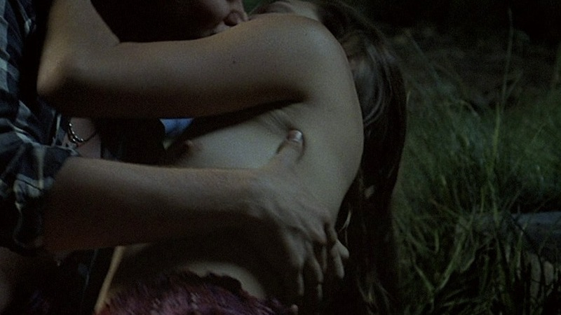 Bailey Noble Naked in True Blood. Breasts, couple kissing, kissing. 741169
