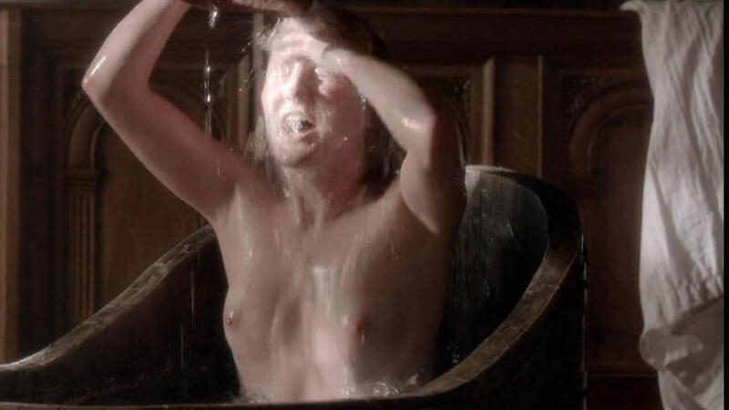 Eve Ponsonby Naked as Lady Marie Woodville. Breasts, bath, bathtub. 727821