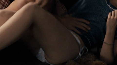 Sarah Bolger in As Cool as I Am (2013) Underwear Brunette Couple 731001