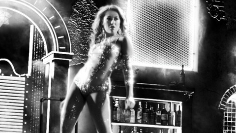 Alexa Vega in Sin City: A Dame to Kill For (2014) Sexy Bar Black And White 751833