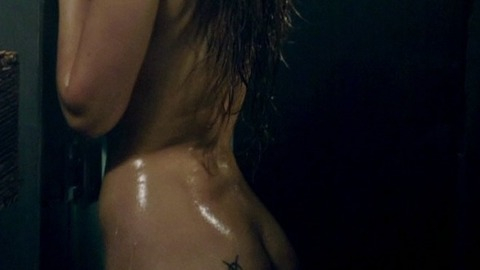 Lorenza Izzo in Knock Knock (2015) Butt Sexy Bathroom Brunette 775309