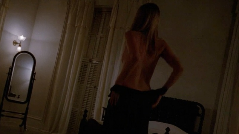 Sexiest Riley Voelkel Scene in American Horror Story. Sexy, dress pulled down, mirror. 731779