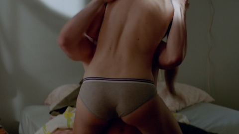 Mackenzie Davis in Halt and Catch Fire (2014-2017) Sexy Underwear Back Exposed Blonde 767758