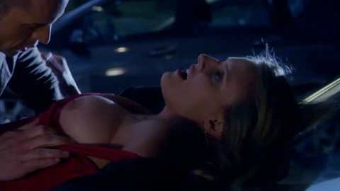 Meg Barrick in The Girl's Guide to Depravity (2012-2013) Breasts Breast Out Of Dress Breasts 729712