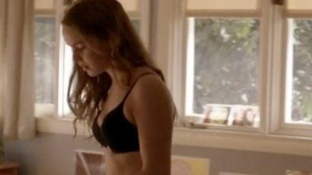 Hottest Morgan Saylor Scene in Homeland. Underwear, SFW, black bra. 729518