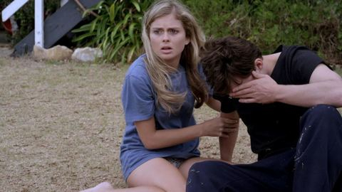 Rose McIver in Blinder (2013) Underwear Black Underwear Blonde 732885