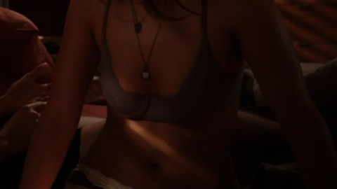 Chloe Bennet in Marvel's Agents of S.H.I.E.L.D. (2013-2017) Underwear Black Necklace Brunette 730714