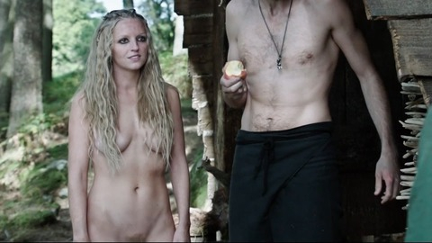 Maude Hirst in Vikings (2013-2020) Breasts Merkin Blonde Breasts 730817