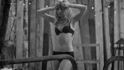 Hottest Gina Bramhill Scene in Lotus Eaters. Underwear, SFW, black and white. 730856