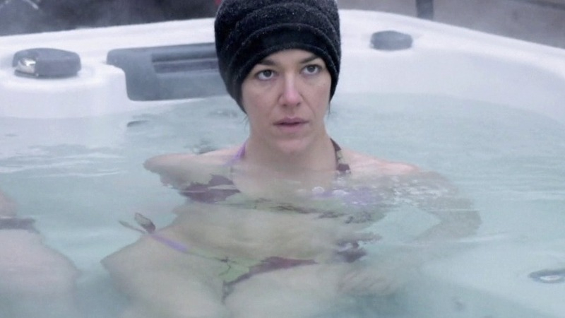 Sexiest Claire Lautier Scene in Margarita. Bikini, Sexy, SFW, hot tub. 758413