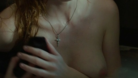 Diána Kiss Naked in The Notebook. Breasts, bathtub, blonde. 753193