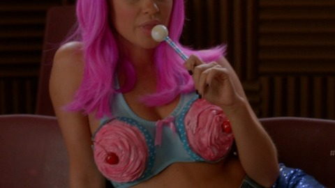 Becca Tobin in Glee (2009-2015) Bikini Sexy Bikini Cleavage 731419
