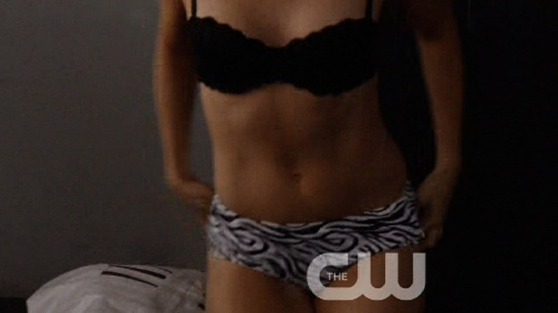 Sexiest Lindsey Gort Scene in The Carrie Diaries. Underwear, SFW, black bra. 731491