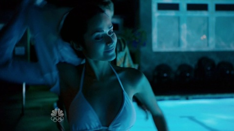 Stephanie Nogueras in Grimm (2012-2016) Bikini Sexy Bikini Blue Lighting 731640