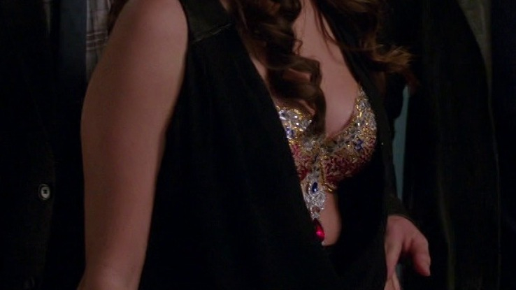 Hottest Amanda Setton Scene in The Crazy Ones. Underwear, SFW, bejeweled bra. 732266