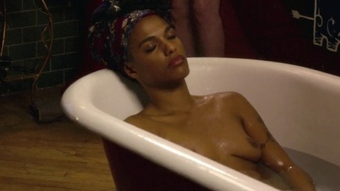 Freema Agyeman Naked in Sense8. Breasts, Black, black hair. 764803