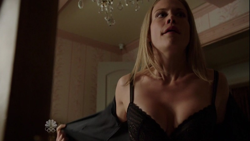 Hottest Claire Coffee Scene in Grimm. Underwear, SFW, black bra. 732482