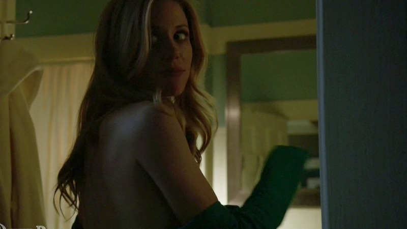 Hottest Claire Coffee Scene in Grimm. Sexy, SFW, back exposed. 752714