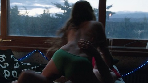 Alicia Sanz in Afterparty (2013) Sexy Underwear Back Exposed Bed 732623