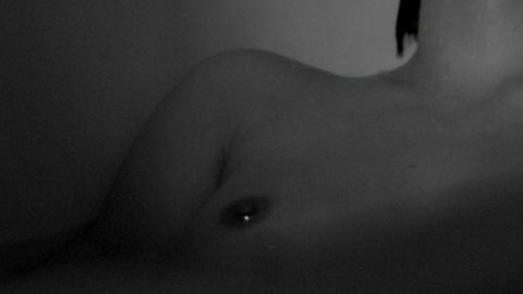 Sheila Vand in A Girl Walks Home Alone at Night (2014) Breasts Bathtub Black And White 762367