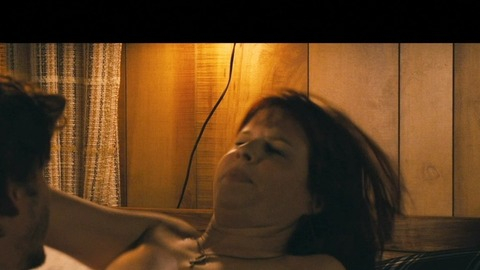 Louise Robinson Nude as Kingsley. Breasts, couple in bed, left breast. 740030