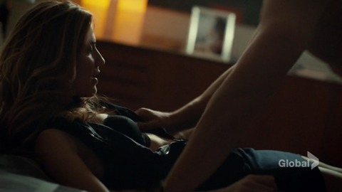 Sara Canning in Remedy (2015) Sexy Underwear Black Dress Black Underwear 761739