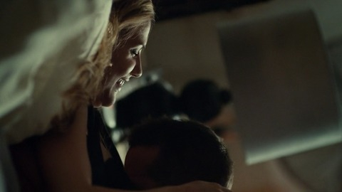 Sara Canning in Remedy (2015) Sexy Black Dress Black Underwear 761744