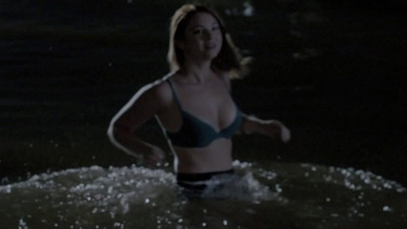 Sexiest Rachel Jensen Scenes. Underwear, SFW, blue bra. 735748