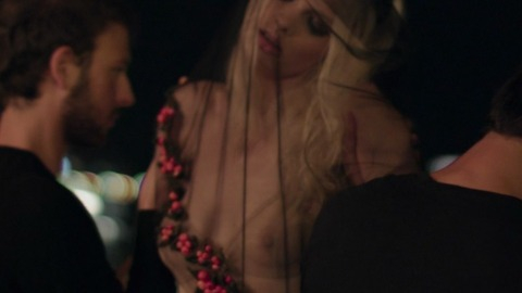 Stef van der Laan in Mademoiselle C (2013) Sexy Blonde Left Breast 735856