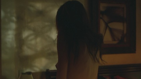 Rebecca Da Costa in Breaking at the Edge (2013) Breasts Back Exposed Bed 746785