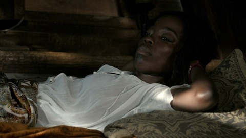 Estella Daniels in Da Vinci's Demons (2013-2015) Sexy Black Reclining 758652