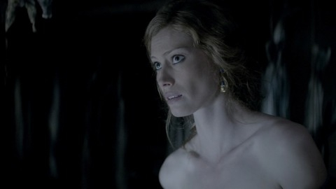 Alyssa Sutherland in Vikings (2013-2020) Sexy Brunette Concerned 759871