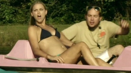 Camp Dread's Sexiest Scenes with Ashley Sumner. Bikini, SFW, black bikini. 738450
