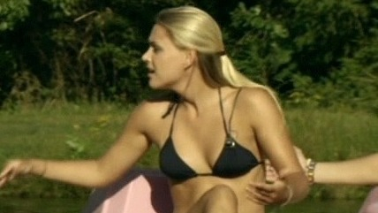 Hottest Ashley Sumner Scene in Camp Dread. Bikini, SFW, black bikini. 738452