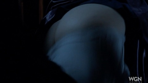 Azure Parsons Naked as Gloriana. Butt, nude, pants pulled down. 739737