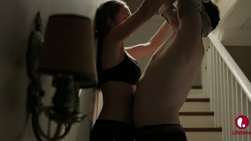 Sexiest Scenes of Taran Hathaway from Damaged. Underwear, SFW, black bra. 755093