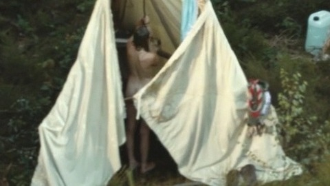 Evelien Bosmans Nude in Cub. Butt, back exposed, in tent. 772036
