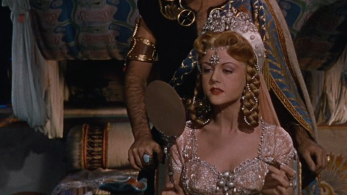 Samson and Delilah's Sexiest Scenes with Angela Lansbury. Sexy, SFW, crown. 739116