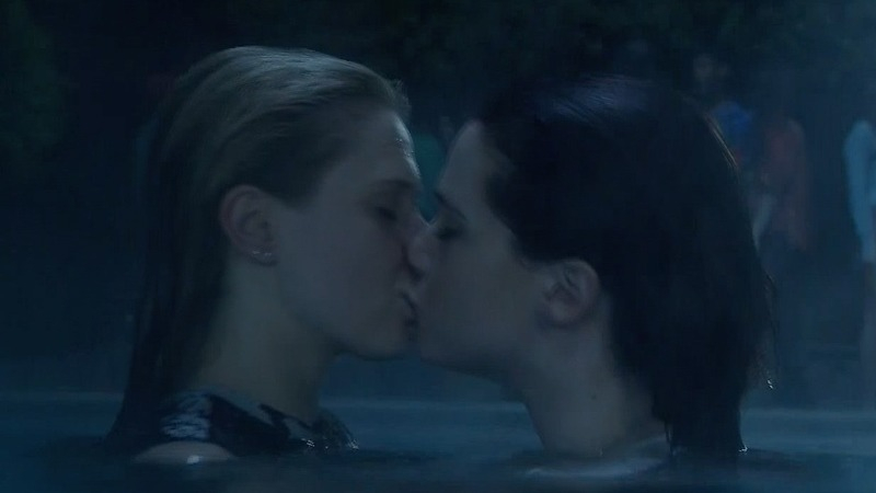 Sexiest Katie Stevens Scene in Faking It. Lesbian, SFW, earring. 776179