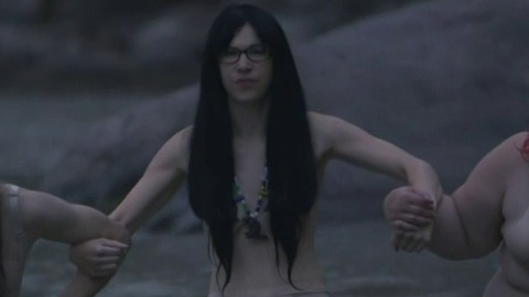 Carrie Brownstein in Portlandia (2014-2018) Sexy Underwear Dark Hair In Water 739403