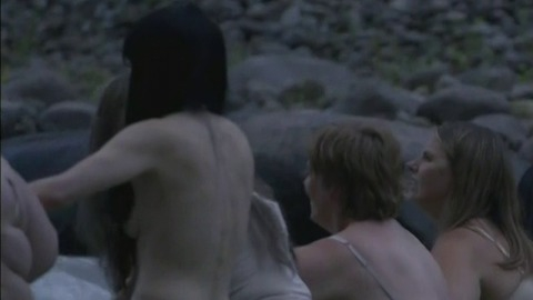 Carrie Brownstein in Portlandia (2014-2018) Sexy Underwear Dark Hair In Water 739405