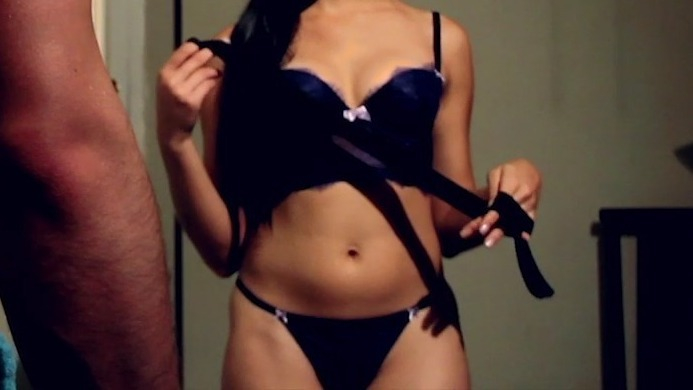 Throb's Sexiest Scenes with Kristen Corona. Sexy, Underwear, SFW, purple bra. 739971