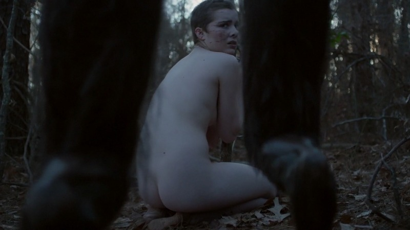Mercy Lewis from Salem Naked. Butt, forest, injured. 740429