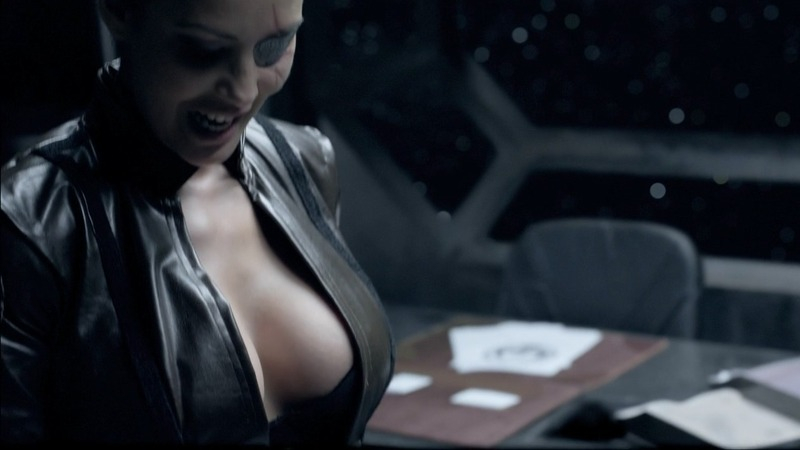 Hottest Yasmine Lafitte Scene in Metal Hurlant Chronicles. Sexy, SFW, black leather jacket. 761876