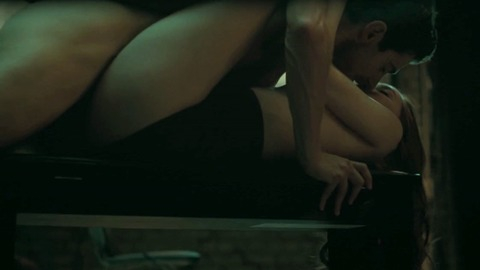 Elizabeth McLaughlin in Hand of God (2014-2017) Sexy Black Skirt Brunette 773270