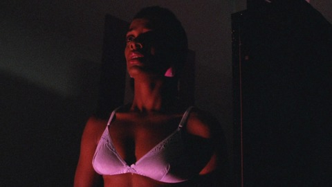 Hottest Vanessa Bell Calloway Scene in Death Spa. Underwear, Black, SFW. 740480