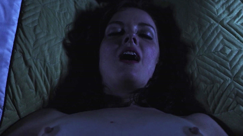 Dr. Rachel Stewart from Krampus: The Reckoning Naked. Breasts, bedroom, brunette. 855149